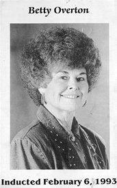Betty Overton 1993